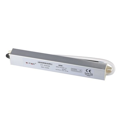V-Tac 100W Netzteil - 12V DC, 8A, IP65 wasserdicht