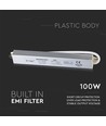 V-Tac 100W Netzteil - 12V DC, 8A, IP65 wasserdicht