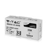 V-Tac 50W LED Straßenlampe - Samsung LED-Chip, Ø60mm, IP65, 84lm/W