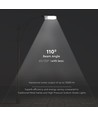 V-Tac 50W LED Straßenlampe - Samsung LED-Chip, Ø60mm, IP65, 84lm/W