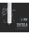 150cm 160lm/W 32W wasserdichte komplette LED-Wannenleuchte, Durchgangsverdrahtet - 5120lm, IP65