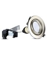 3er-Pack 5W Einbaustrahler - Stahlfront, komplett mit GU10-Fassung und LED-Spot
