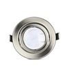 3er-Pack 5W Einbaustrahler - Stahlfront, komplett mit GU10-Fassung und LED-Spot