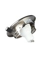 3er-Pack 5W Einbaustrahler - Stahlfront, komplett mit GU10-Fassung und LED-Spot