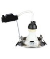 3er-Pack 5W Einbaustrahler - Stahlfront, komplett mit GU10-Fassung und LED-Spot