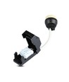 3er-Pack 5W Einbaustrahler - Stahlfront, komplett mit GU10-Fassung und LED-Spot