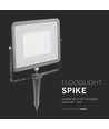 V-Tac Erdspieß für LED-Flutlichtstrahler - Durchmesser 6 cm, Höhe 26,5 cm