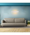 20W LED weiße längliche Wandleuchte - IP44 Außenbereich, indirekt, inkl. Leuchtmittel