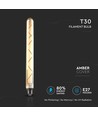 V-Tac 7W LED-Lampe - Glühfaden, T30, extra warmweiß, 2200K, E27