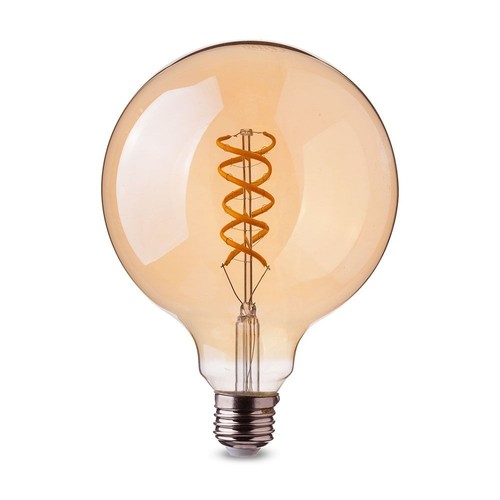 E27 dekorative LED Globe-Lampe - Spiral-Filament, 5W, extra warmweiß