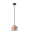 V-Tac Kupfer Pendelleuchte - Ø20 cm, E27
