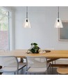 V-Tac moderne Pendelleuchte - Kegelförmiges Glas, Ø27 cm, E27