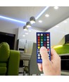 RGB+WW Controller mit Fernbedienung - Nur passend für RGB+WW Streifen, Infrarot, 12V (96W), 24V (192W)