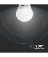 B22 5,5W LED-Leuchtmittel - G45, Samsung LED-Chip