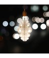 E27 8W dimmbare LED Riesen-Globebirne - Ø20 cm, Kohlefaden-Optik, extra Warmweiß, 1800K