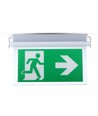 V-Tac Deckenmontiertes/Eingebautes LED-Exit-Schild - 2W, Samsung LED-Chip