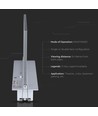 V-Tac Deckenmontiertes/Eingebautes LED-Exit-Schild - 2W, Samsung LED-Chip