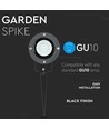 Gartenstrahler mit Erdspieß - GU10, IP44, Schwarz, Arbeitsleuchte, ohne Leuchtmittel
