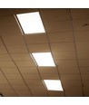 40W Smart Home LED-Panel - 60x60, Tuya/Smart Life, funktioniert mit Google Home, Alexa und Smartphones, weißer Rand