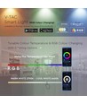 V-Tac 5W Smart Home LED-Lampe - Tuya/Smart Life, kompatibel mit Google Home, Alexa und Smartphones, GU10 Spot