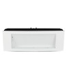 V-Tac 4W LED Notbeleuchtung - Für Wand-/Decken-/Einbauinstallation, 110 Lumen, inkl. Batterie und Piktogrammen