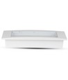 V-Tac 4W LED Notbeleuchtung - Für Wand-/Decken-/Einbauinstallation, 110 Lumen, inkl. Batterie und Piktogrammen