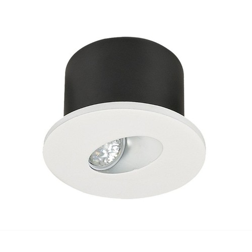 3W Treppenbeleuchtung - Außen: Ø8 cm, Ausschnitt: 6,2x6,2 cm