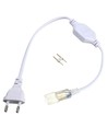 Stecker für 230V LED-Streifen (Typ Q) - Inkl. Endkappe, 230V