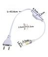 Stecker für 230V LED-Streifen (Typ Q) - Inkl. Endkappe, 230V