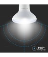 E27 10W LED Spot-Lampe - R80, Samsung LED Chip