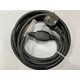 Stecker für 230V LED-Streifen (Typ Q), IP67 wasserdicht - Inkl. Endkappe, 1m, 230V