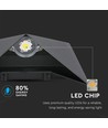 5W LED-Wandleuchte - IP65 Außenbereich, schwarz, inkl. Leuchtmittel