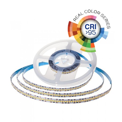 10m 18W/m LED-Streifen RA95 - 24V DC, IP20, Samsung LED-Chips, 240 LEDs pro Meter