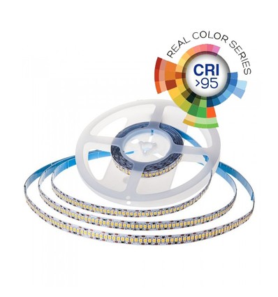 10m 18W/m LED-Streifen RA95 - 24V DC, IP20, Samsung LED-Chips, 240 LEDs pro Meter