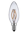 E14 2W LED-Kerzenlampe - Filament, warmweiß