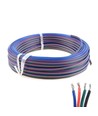 12-24V RGB Kabel - 4 x 0,5 mm², Meterware, mind. 5 Meter