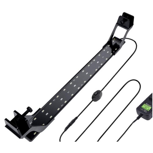 53-73 cm Aquariumleuchte - 14W LED, weiß/blau, verstellbar