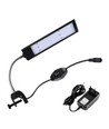20 cm Aquariumlampe - 7W LED, weiß/blau