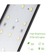 19,5 cm Aquariumlampe - 7W LED, weiß/blau