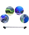 62 cm Aquariumleuchte - 7W LED, weiß/blau, mit Saugnäpfen, IP67