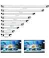 92 cm Aquariumleuchte - 9W LED, weiß/blau, mit Saugnäpfen, IP67