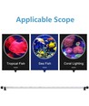 112 cm Aquariumleuchte - 11W LED, weiß/blau, mit Saugnäpfen, IP67