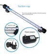 48 cm RGB Aquariumleuchte - 5W LED, mit Saugnäpfen, IP67, Speicherfunktion
