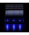 48-70 cm Aquariumleuchte - 11W LED, weiß/blau, verstellbar