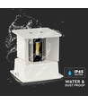 12W LED Wandleuchte Weiß - IP65 Außenbereich, quadratisch, verstellbarer Abstrahlwinkel, inkl. Leuchtmittel