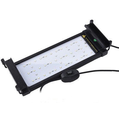 48-70 cm Aquariumleuchte - 11W LED, weiß/blau, verstellbar