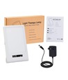 LED-Lichttherapielampe mit Timer/Alarm - 18W, weiß/blau, 10.000 LUX, integrierter Akku