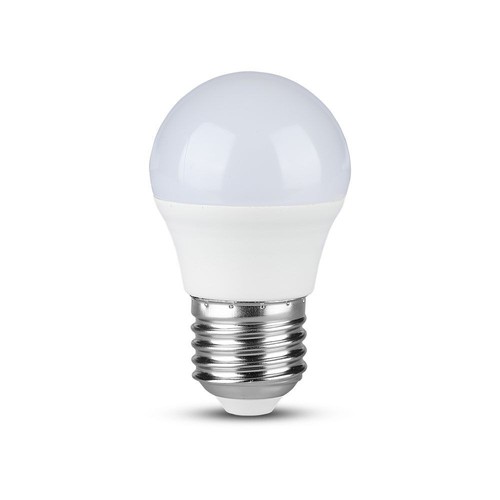 E27 4W LED-Lampe - G45, kompakt