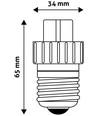 E27 auf G9 Adapter
