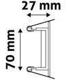 GU10/MR16 Downlight-Set - Ohne Leuchtmittel, Schwarz, Lochausschnitt: Ø7 cm, Maße: Ø9 cm